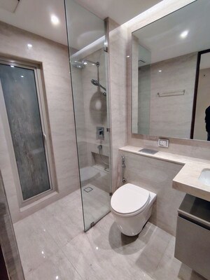 Attached Bathroom in 3 BHK Apartment at Hiranandani ParK Clifton, Ghodbunder Road – for Rent