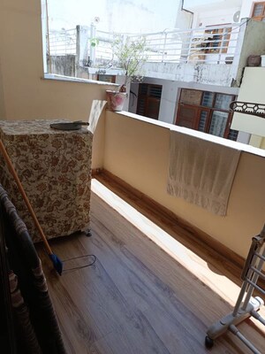 Balcony in 2 BHK Builder Floor at Sector 45 – for Rent