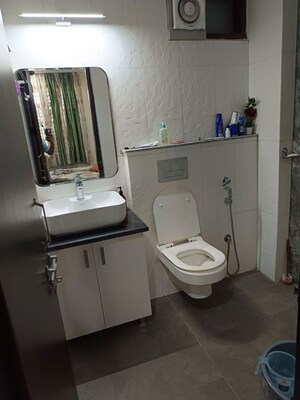 Bathroom in 2 BHK Builder Floor at Sector 45 – for Rent