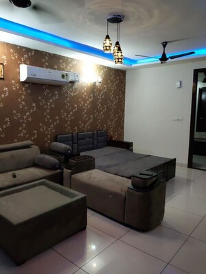Living Room in 2 BHK Apartment at Highland Park Chandigarh, Bhabat – for Rent