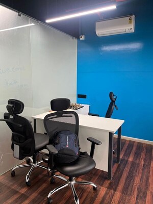 Team Area in  Office Space at Shivalik Shilp, Sanidhya – for Rent