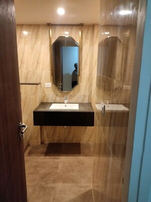 Bathroom in 2 BHK Apartment at Kalpataru Immensa B, Kolshet Road – for Rent