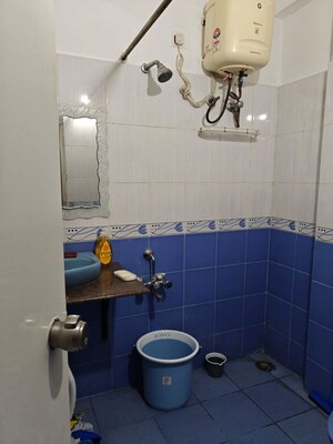 Bathroom in 2 BHK Apartment at Mahaveer Calyx, Bommanahalli – for Rent