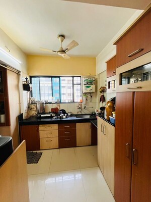 Kitchen in 3 BHK Apartment at B U Bhandari Indrashri, Dahanukar Colony – for Rent