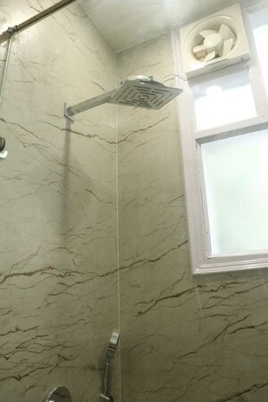 Bathroom in 3 BHK Builder Floor at Chanakyapuri – for Rent