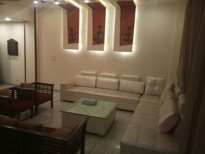 Living Room in 3 BHK Apartment at Affinity Greens, International Airport Road – for Rent
