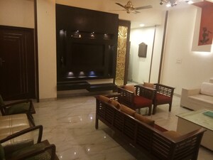 Living Room in 3 BHK Apartment at Affinity Greens, International Airport Road – for Rent
