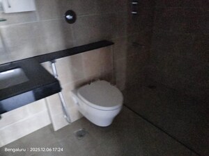 Bathroom in 2 BHK Apartment at Purva Atmosphere, Thanisandra Main Road – for Rent