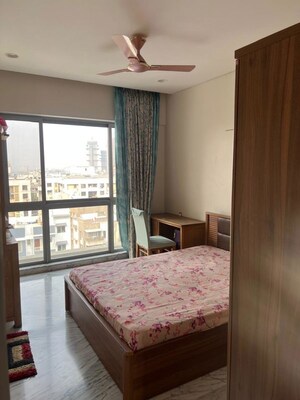 Bedroom in 4 BHK Apartment at Kasturi Epitome, Wakad – for Rent