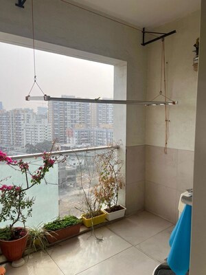 Balcony in 4 BHK Apartment at Kasturi Epitome, Wakad – for Rent