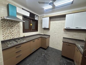 Kitchen in 3 BHK Builder Floor at Greater Kailash I – for Rent