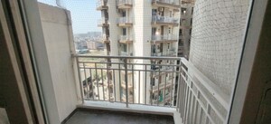 Balcony in 3 BHK Apartment at Surya Aastha Greens, Sector 4 Greater Noida – for Rent