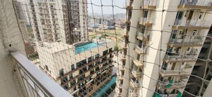 Balcony in 3 BHK Apartment at Surya Aastha Greens, Sector 4 Greater Noida – for Rent