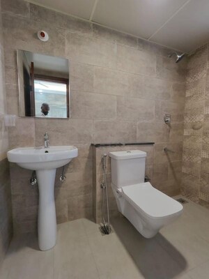 Bathroom in 3 BHK Apartment at Prestige Primrose Hills, Banashankari 6th Stage – for Rent