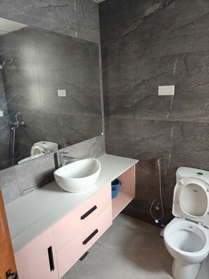 Bathroom in 3 BHK Builder Floor at BPTP Amstoria, Sector 102 – for Sale