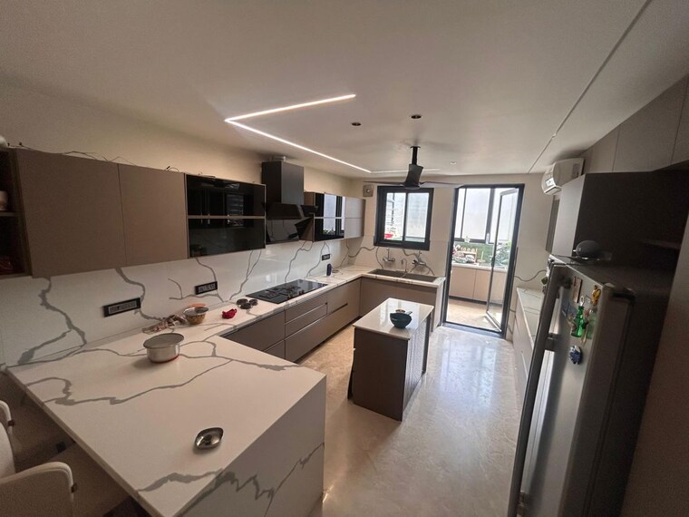 Kitchen, sector 9 panchkula 4 Bedroom 4500 Sq.Ft. Builder Floor In Sector 9 Panchkula Panchkula 10384042