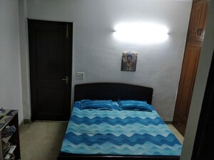 Bedroom in 3 BHK Builder Floor at Chittaranjan Park – for Rent