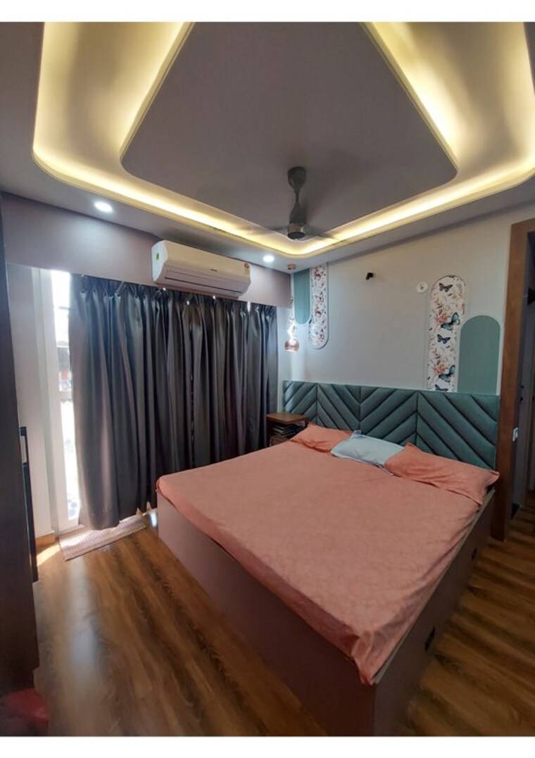 Bedroom, tulsiani-urban-woods 3 Bedroom 1600 Sq.Ft. Apartment In Sushant Golf City Lucknow 10384066