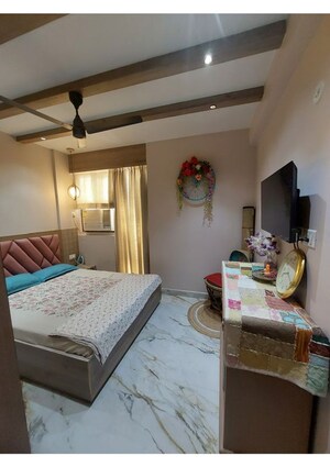 Bedroom in 3 BHK Apartment at Tulsiani Urban Woods, Sushant Golf City – for Rent