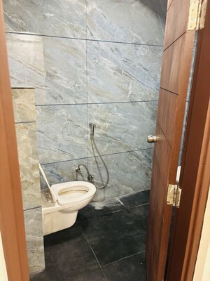 Bathroom in 4 BHK Apartment at Ratan Galaxy, Vrindavan Yojna – for Sale