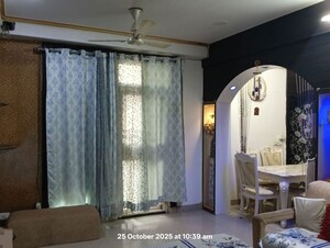 Building Lobby in 4 BHK Apartment at Galaxy North Avenue, Gaur City 1 – for Rent