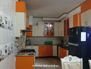 Kitchen in 4 BHK Apartment at Galaxy North Avenue, Gaur City 1 – for Rent