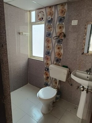 Bathroom in 2 BHK Apartment at Galaxy North Avenue, Gaur City 1 – for Rent