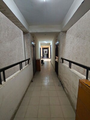 Building Lobby in 2 BHK Apartment at Galaxy North Avenue, Gaur City 1 – for Rent