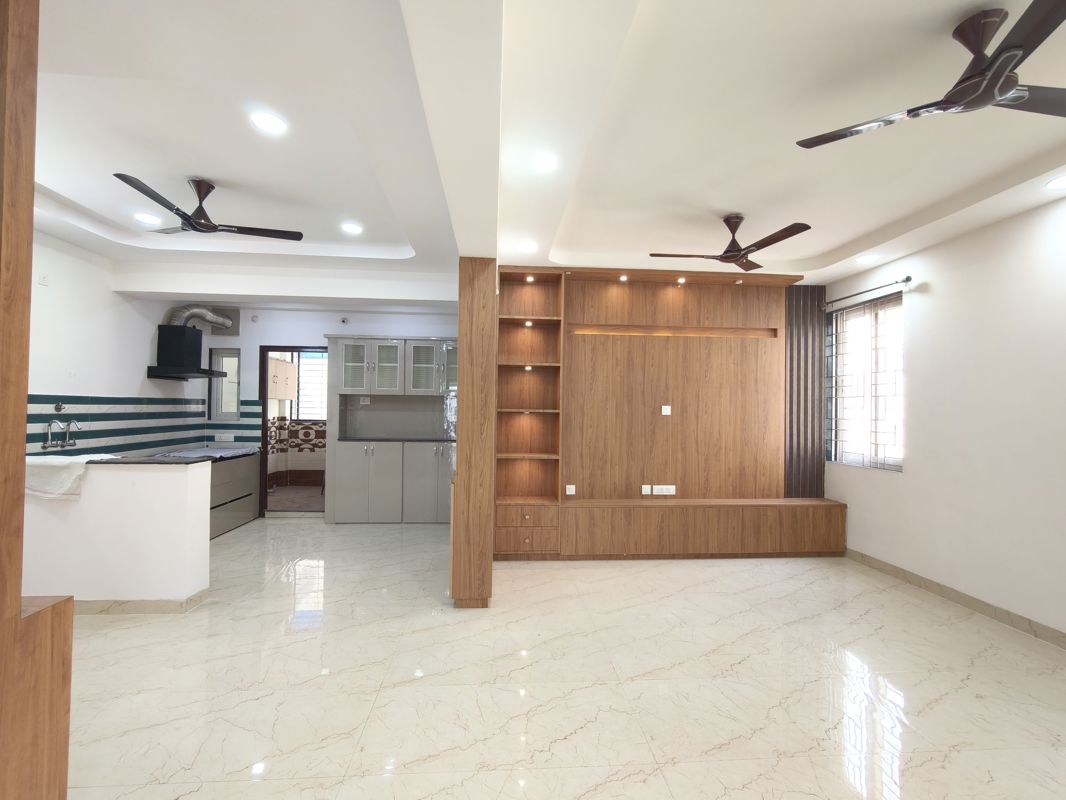3 BHK + Pooja Room Apartment For Rent in Raghavendra Colony