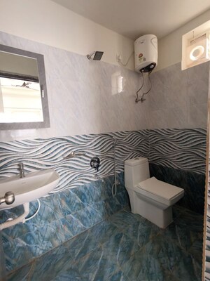 Bathroom in 3 BHK Apartment at Raghavendra Colony – for Rent