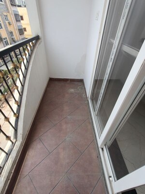 Balcony in 3 BHK Apartment at Raghavendra Colony – for Rent