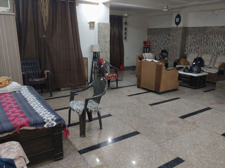 Living Room, tigra 2 Bedroom 1050 Sq.Ft. Builder Floor In Tigra Gurgaon 10384091