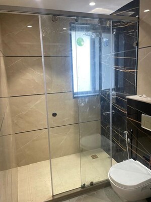 Bathroom in 3 BHK Builder Floor at South City 1 – for Rent