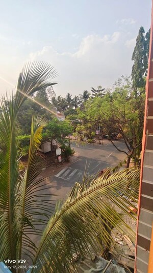 Balcony in 1 RK Independent House at Walhekarwadi – for Rent