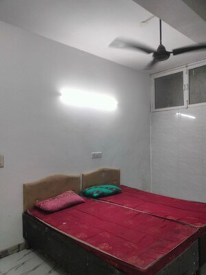 Bedroom in 1 BHK Builder Floor at Chittaranjan Park – for Rent