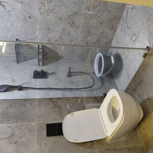 Bathroom in 3 BHK Apartment at Satellite Tower, Goregaon East – for Rent