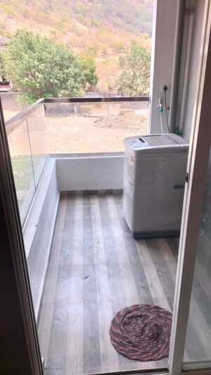 Balcony in 2 BHK Apartment at Highpoint ITrend Homes Phase 2, Hinjewadi – for Rent