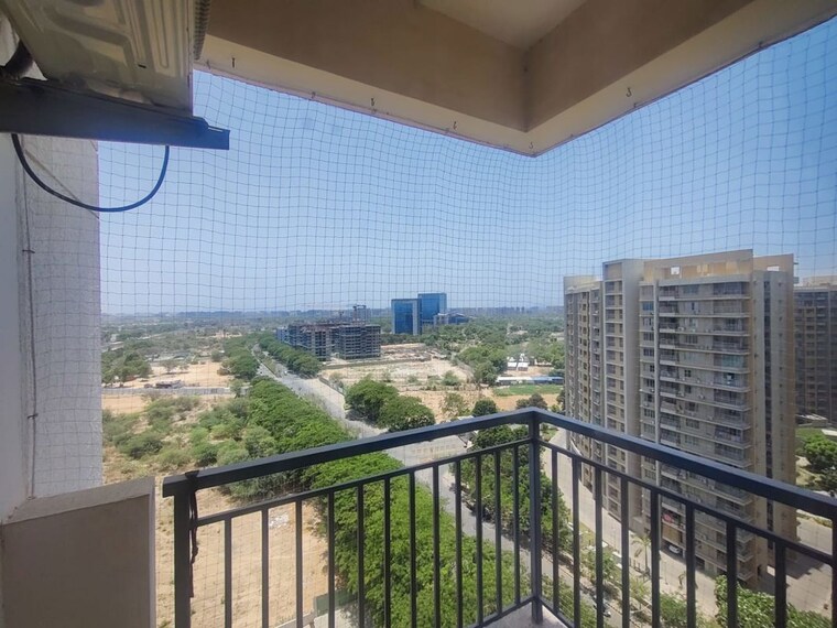 Balcony, adani-elysium 2 Bedroom 730 Sq.Ft. Apartment In Near Vaishno Devi Circle On Sg Highway Ahmedabad 10384180