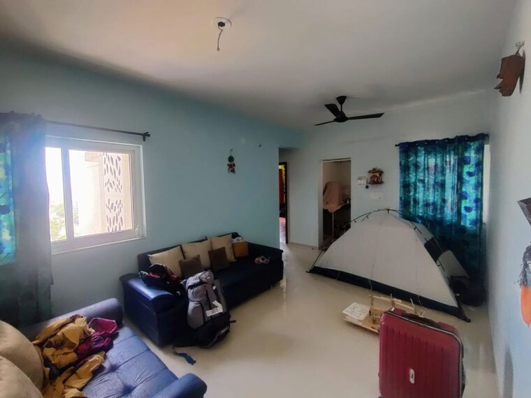 Living Room, adani-elysium 2 Bedroom 730 Sq.Ft. Apartment In Near Vaishno Devi Circle On Sg Highway Ahmedabad 10384180