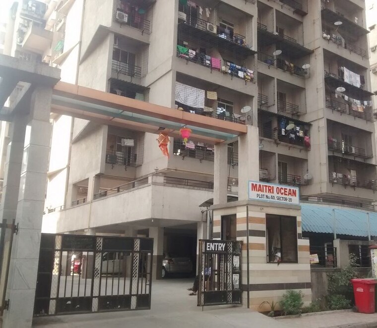 Exterior View, maitri-ocean 2 Bedroom 1100 Sq.Ft. Apartment In Kharghar Navi Mumbai 10384255