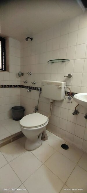 Bathroom in 2.5 BHK Apartment at Emma Towers, Chembur – for Rent
