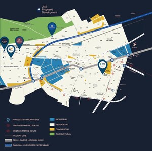  Plot – Map Location View at JMS The Nation, Sector 95 - for Sale