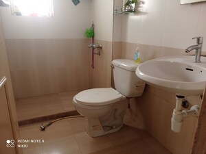 Bathroom in 1 BHK Apartment at Hiranandani Estate Crown, Ghodbunder Road – for Rent