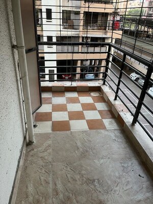 Balcony in 2 BHK Apartment at Unnati Tower Kharghar, Kharghar – for Rent