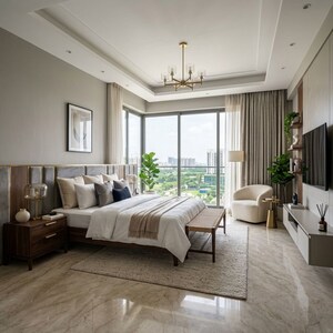 Bedroom in 3 BHK Apartment at Sobha Crescent, Sector 63a – for Sale