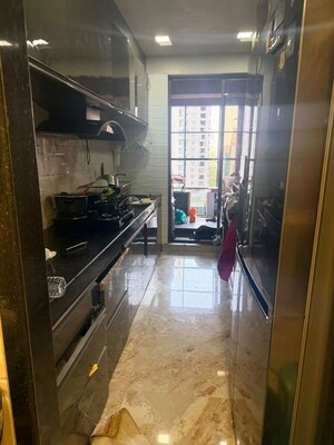 Kitchen in 3 BHK Apartment at Nathani Residency, Agripada – for Sale