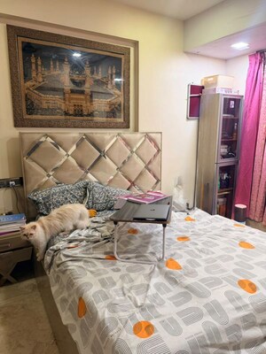 Bedroom in 3 BHK Apartment at Nathani Residency, Agripada – for Sale