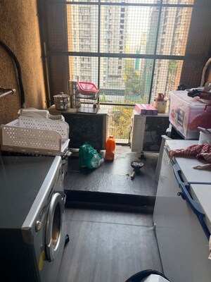 Kitchen in 3 BHK Apartment at Nathani Residency, Agripada – for Sale