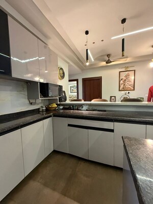 Kitchen in 3 BHK Apartment at Amrapali Kingswood, Sector 4 Greater Noida – for Rent