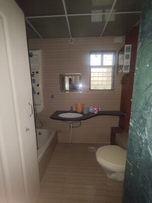 Bathroom in 2 BHK Apartment at Sai Shubham CHS Pimple Saudagar, Pimple Saudagar – for Sale